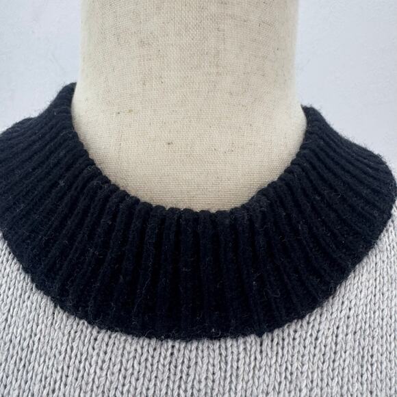 Kate Spade Penguin Intarsia Sweater Wool Blend Small Cottagecore Comfort Winter - Picture 7 of 12